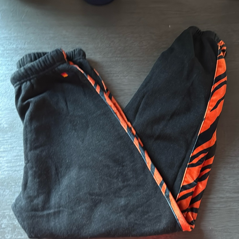 1 pullover 1 zip up 1 pant - all worn once - leopard print - velvet combo